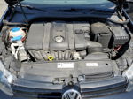 2014 Volkswagen Jetta S Black vin: 3VWPP7AJ0EM621833