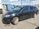 2014 Volkswagen Jetta S Black vin: 3VWPP7AJ2EM608792