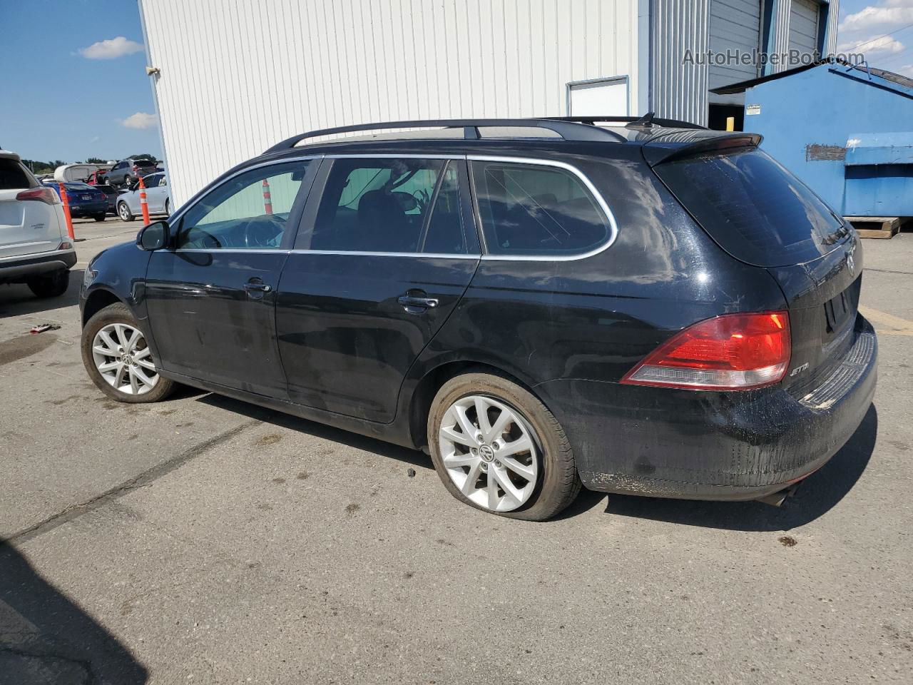 2014 Volkswagen Jetta S Black vin: 3VWPP7AJ2EM608792