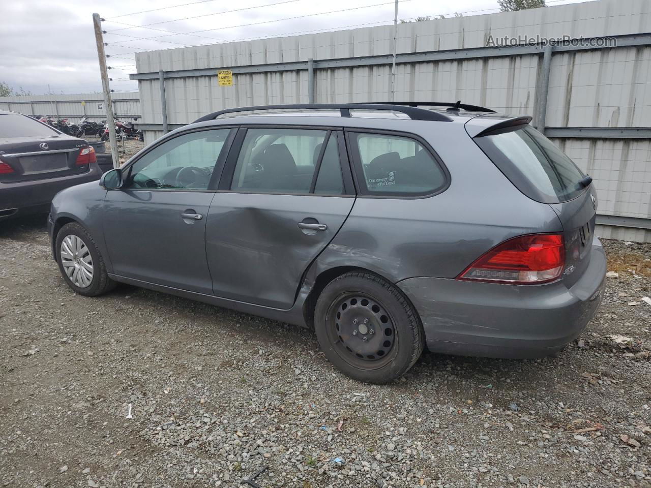 2013 Volkswagen Jetta S Gray vin: 3VWPP7AJ3DM664013