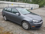 2013 Volkswagen Jetta S Gray vin: 3VWPP7AJ3DM664013