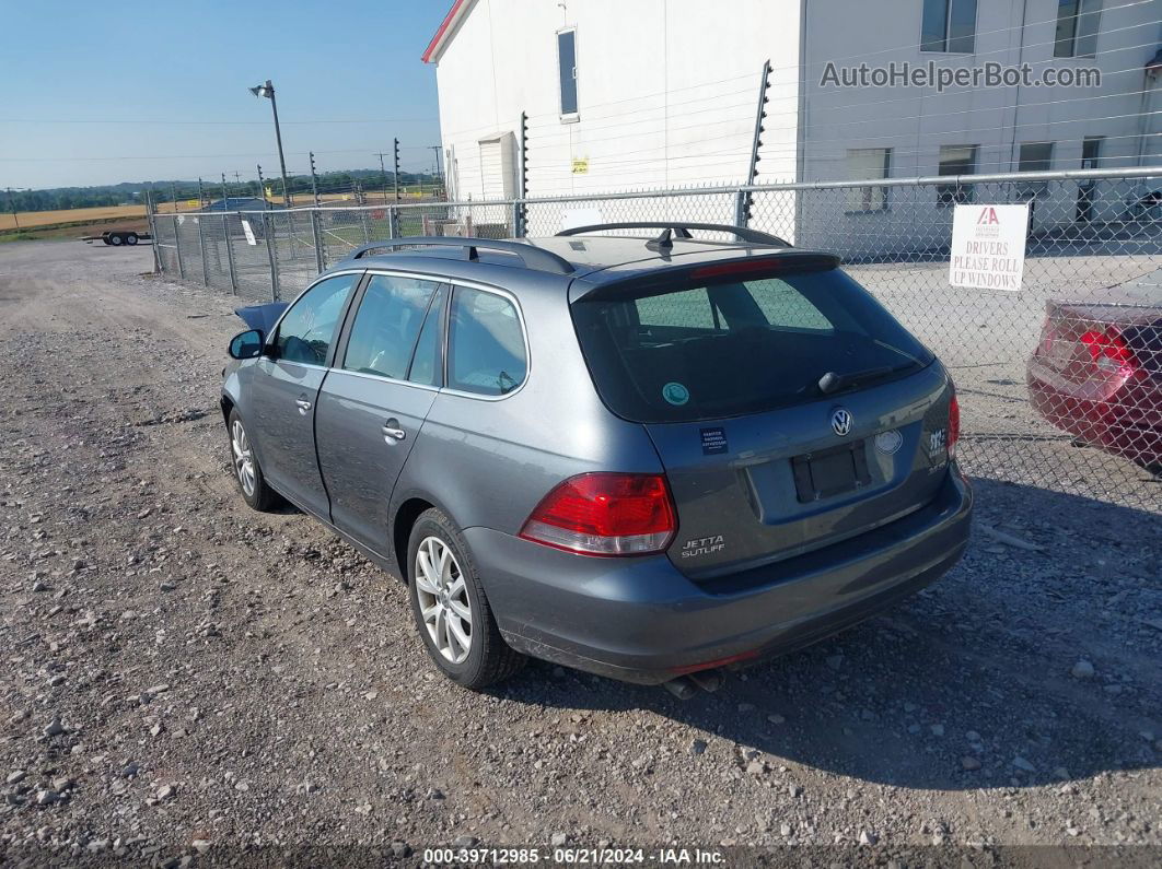 2013 Volkswagen Jetta Sportwagen 2.5l S/2.5l Se/se W/sunroof Gray vin: 3VWPP7AJ3DM668028