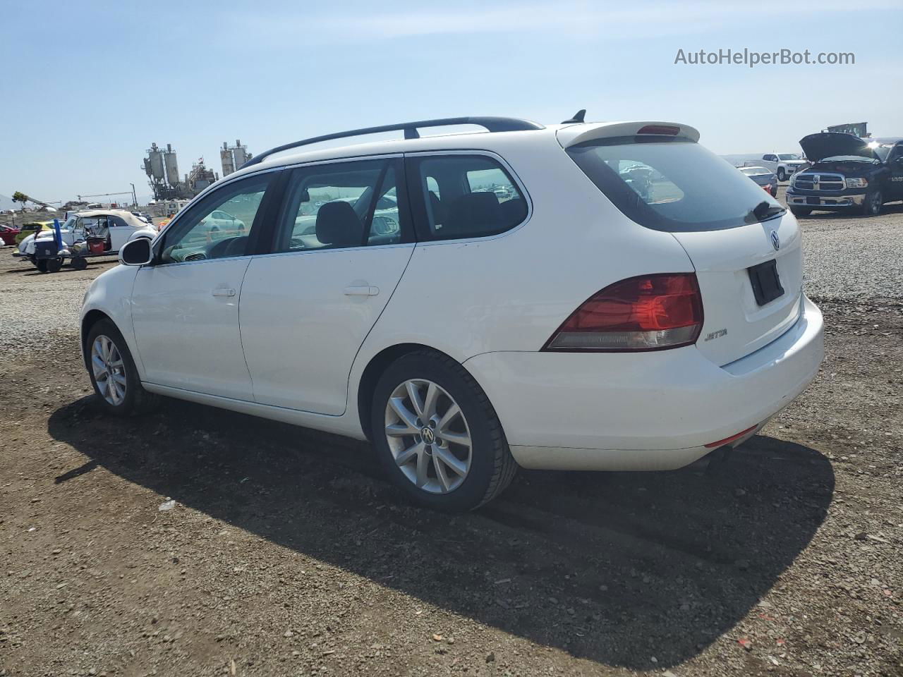 2012 Volkswagen Jetta S White vin: 3VWPP7AJ4CM609083