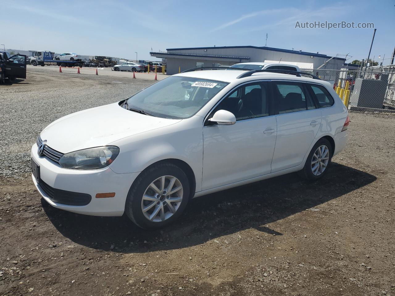 2012 Volkswagen Jetta S Белый vin: 3VWPP7AJ4CM609083