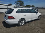 2012 Volkswagen Jetta S White vin: 3VWPP7AJ4CM609083