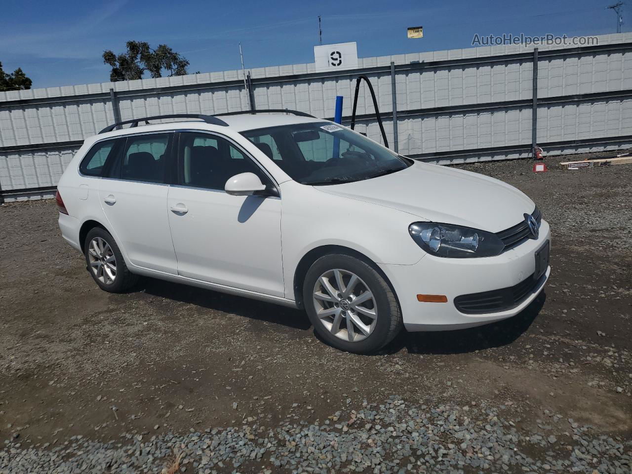 2012 Volkswagen Jetta S White vin: 3VWPP7AJ4CM609083