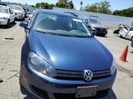 2012 Volkswagen Jetta S Синий vin: 3VWPP7AJ5CM675559