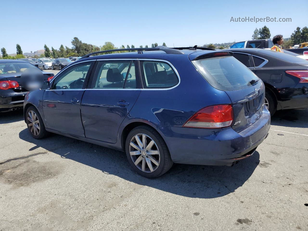 2012 Volkswagen Jetta S Blue vin: 3VWPP7AJ5CM675559