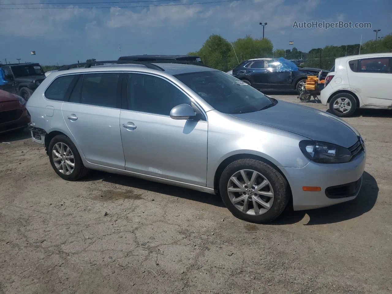 2013 Volkswagen Jetta S Silver vin: 3VWPP7AJ5DM632292