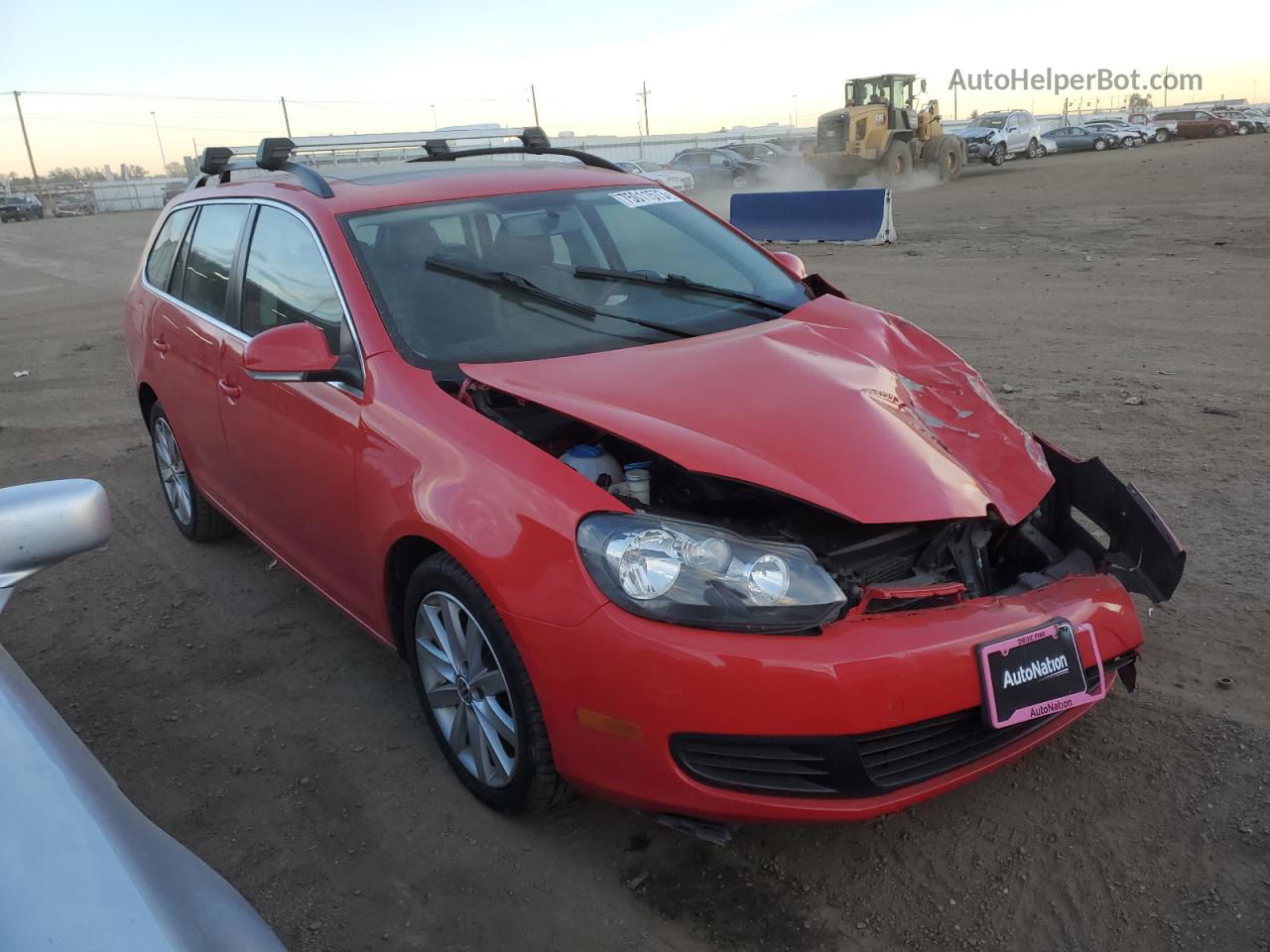 2012 Volkswagen Jetta S Red vin: 3VWPP7AJ7CM630445