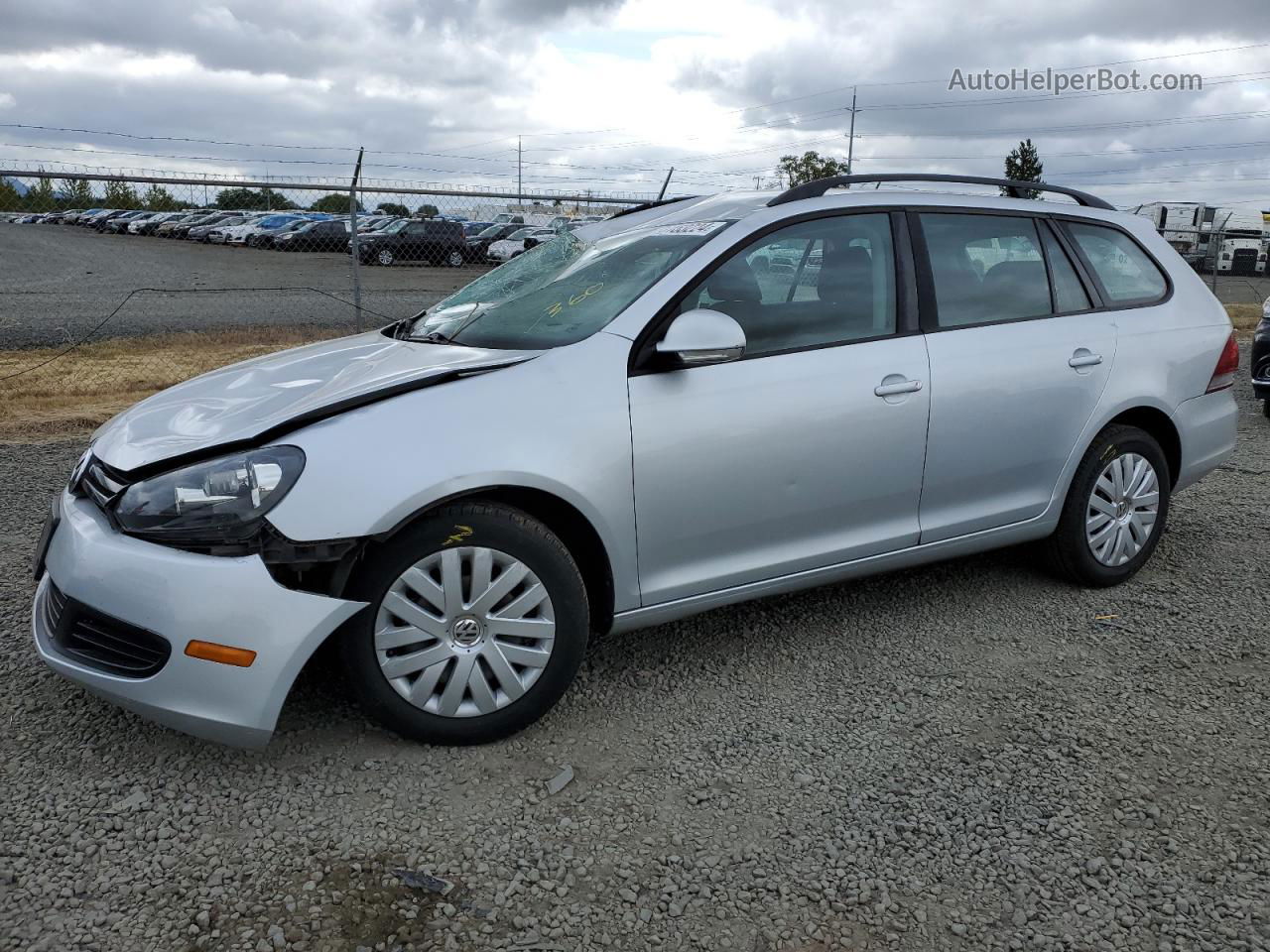 2014 Volkswagen Jetta S Silver vin: 3VWPP7AJ7EM624146