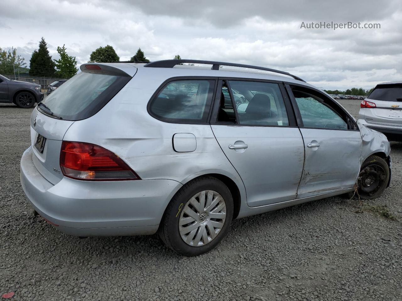 2014 Volkswagen Jetta S Silver vin: 3VWPP7AJ7EM624146