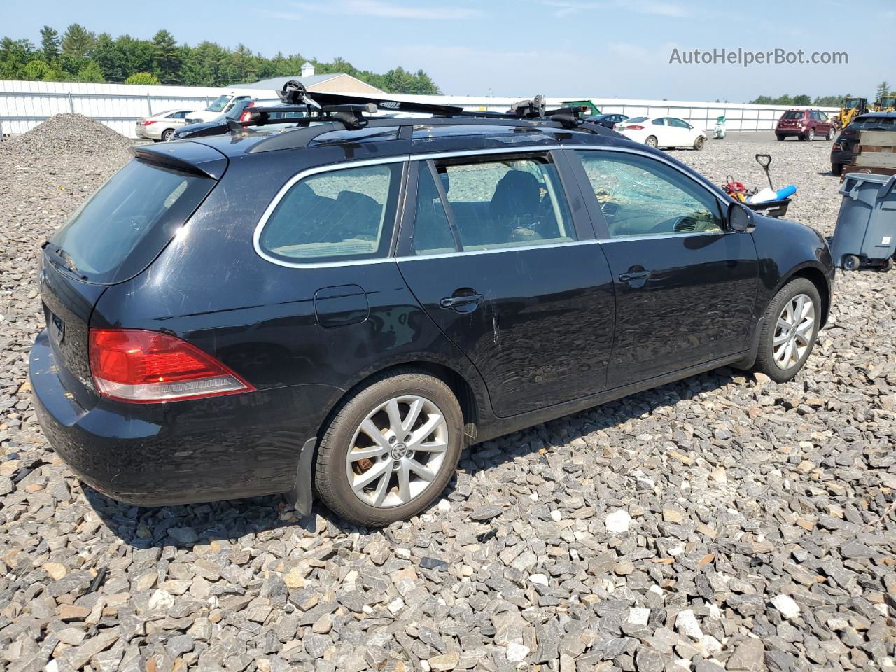 2014 Volkswagen Jetta S Black vin: 3VWPP7AJ8EM625452