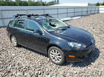 2014 Volkswagen Jetta S Black vin: 3VWPP7AJ8EM625452