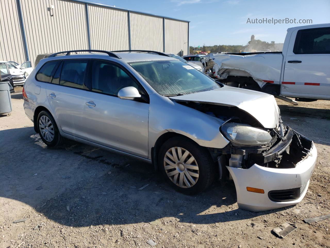 2012 Volkswagen Jetta S Silver vin: 3VWPP7AJ9CM629040