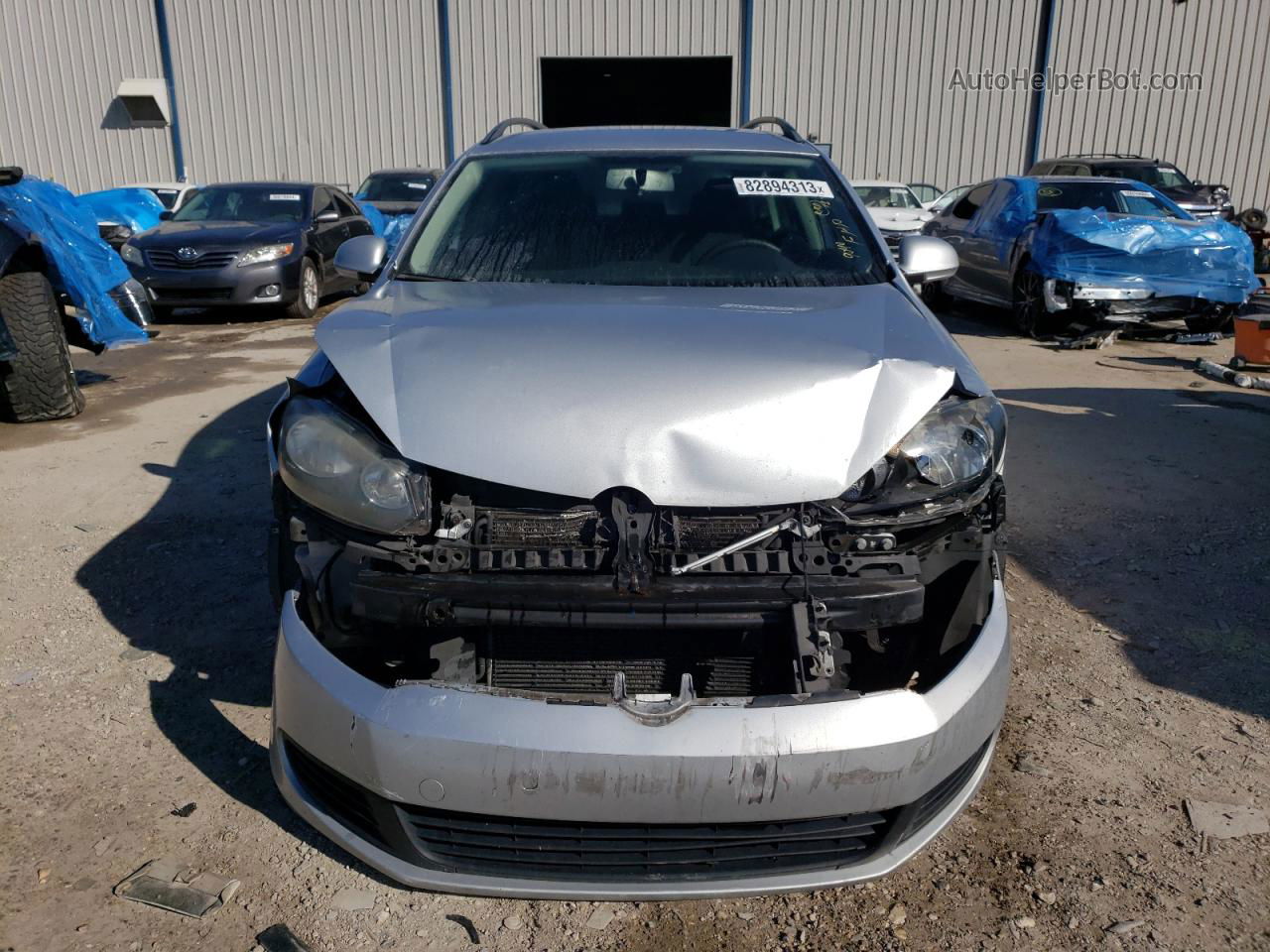 2012 Volkswagen Jetta S Серебряный vin: 3VWPP7AJ9CM629040