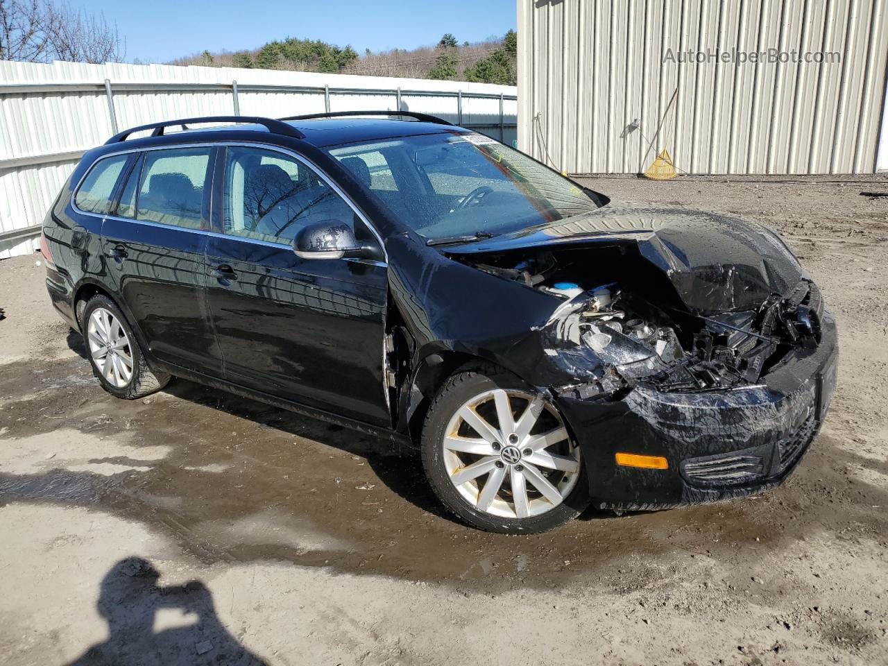 2012 Volkswagen Jetta S Black vin: 3VWPP7AJ9CM712175