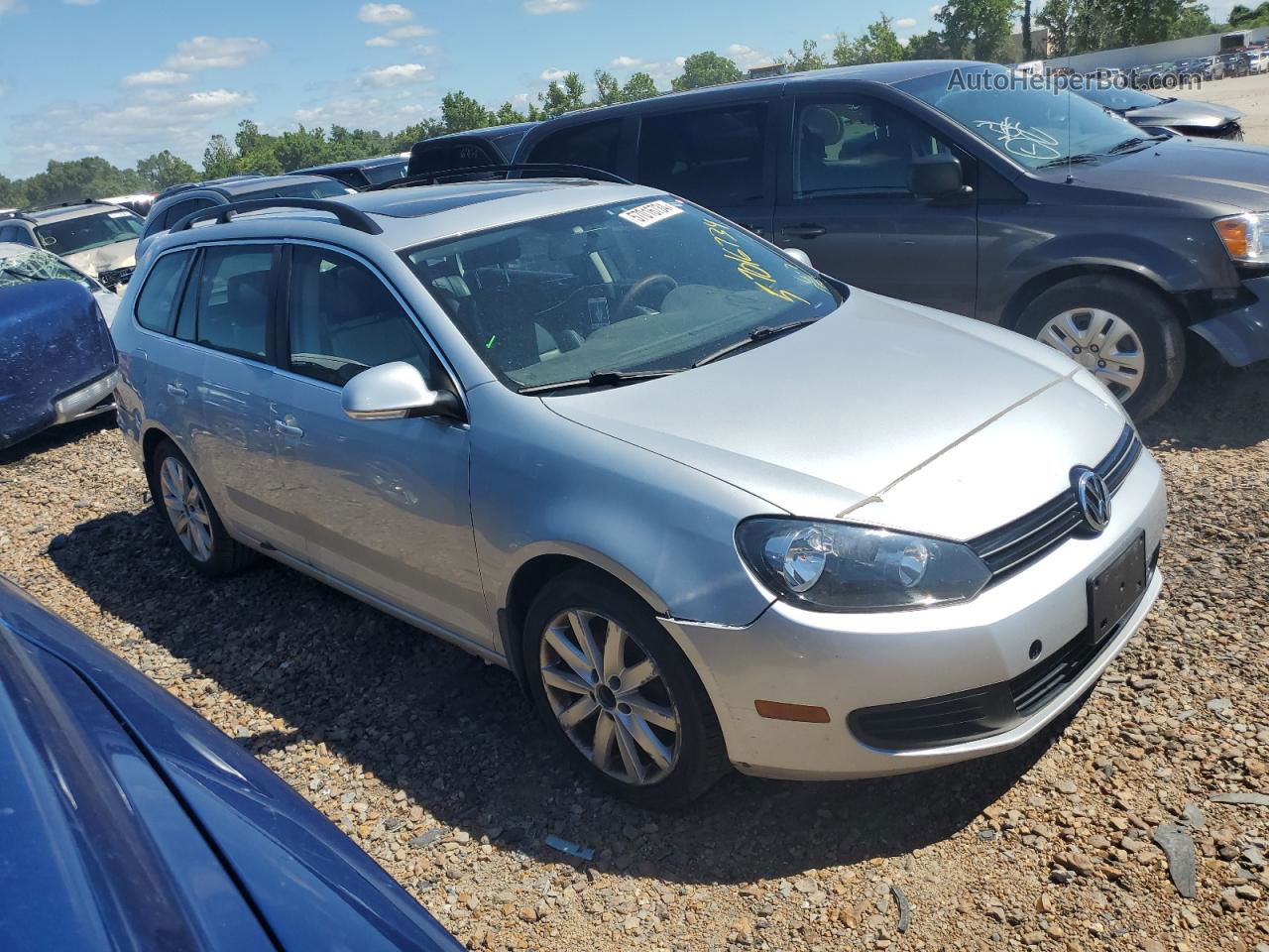 2013 Volkswagen Jetta S Silver vin: 3VWPP7AJ9DM623370