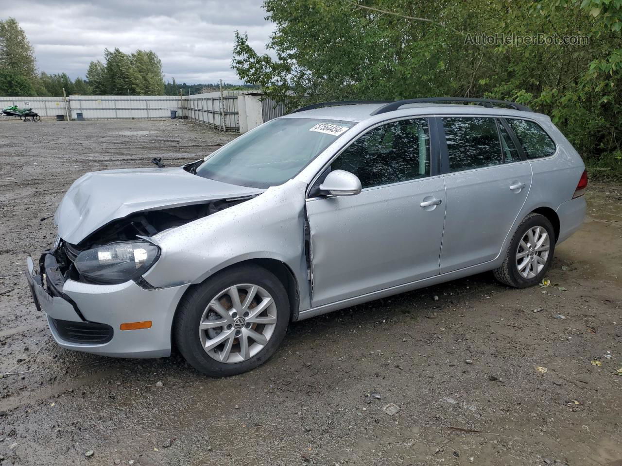 2014 Volkswagen Jetta S Silver vin: 3VWPP7AJ9EM620017