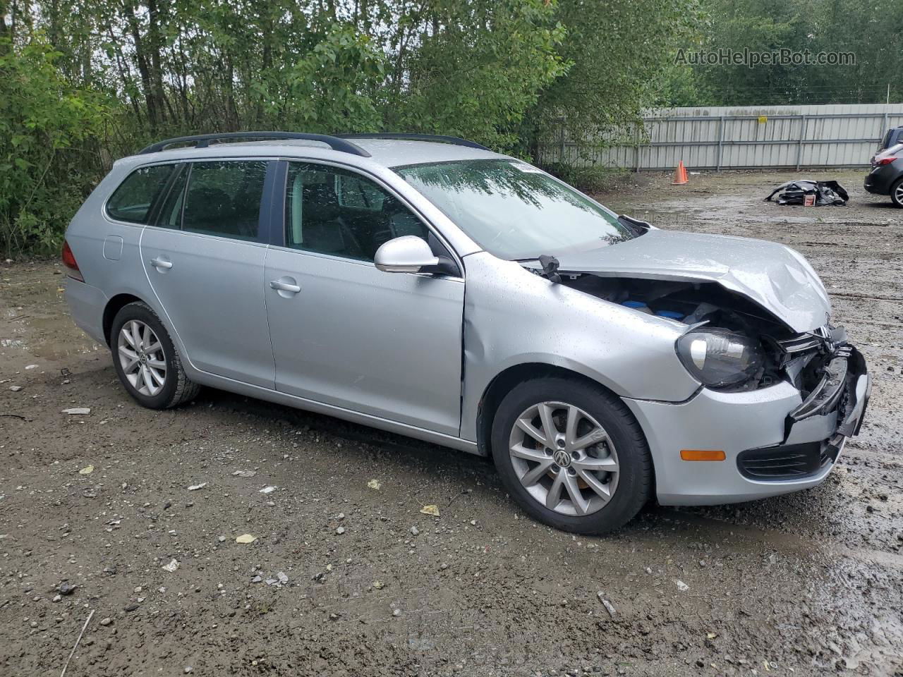 2014 Volkswagen Jetta S Silver vin: 3VWPP7AJ9EM620017