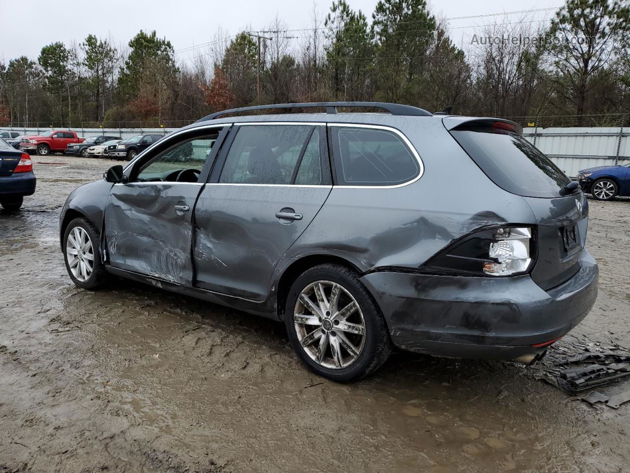 2014 Volkswagen Jetta S Gray vin: 3VWPP7AJ9EM627355