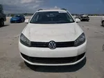 2013 Volkswagen Jetta S White vin: 3VWPX7AJ2DM610010