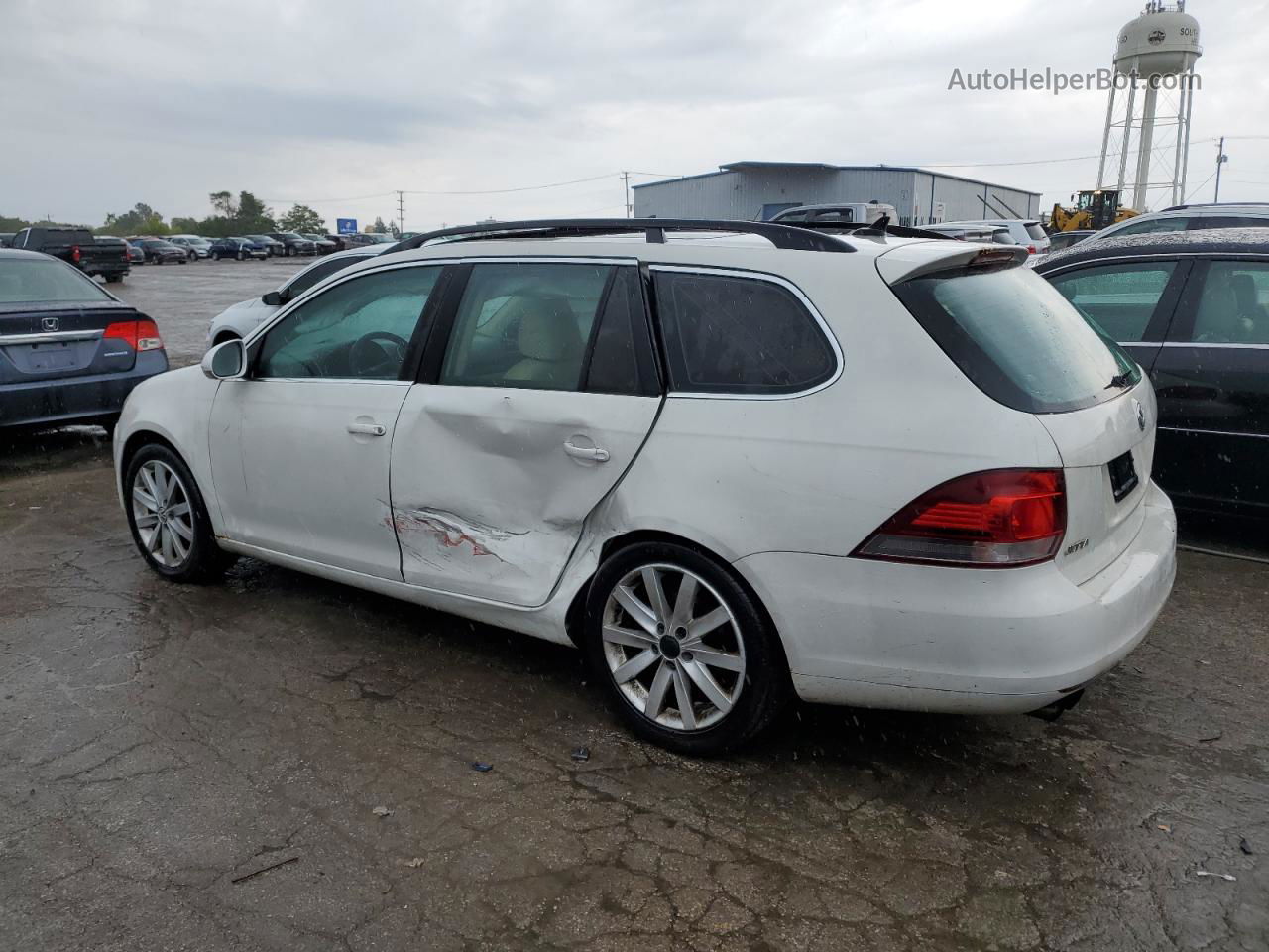 2011 Volkswagen Jetta S White vin: 3VWPX7AJ3BM636709