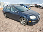 2009 Volkswagen Jetta Se Blue vin: 3VWPZ71K19M255308