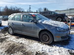 2011 Volkswagen Jetta S Gray vin: 3VWPZ7AJ2BM614825