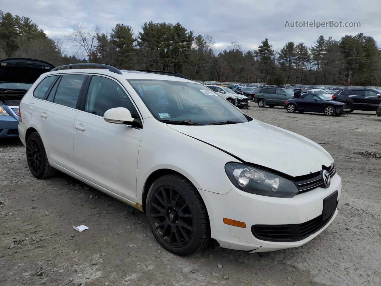 2011 Volkswagen Jetta S Белый vin: 3VWPZ7AJ3BM616048