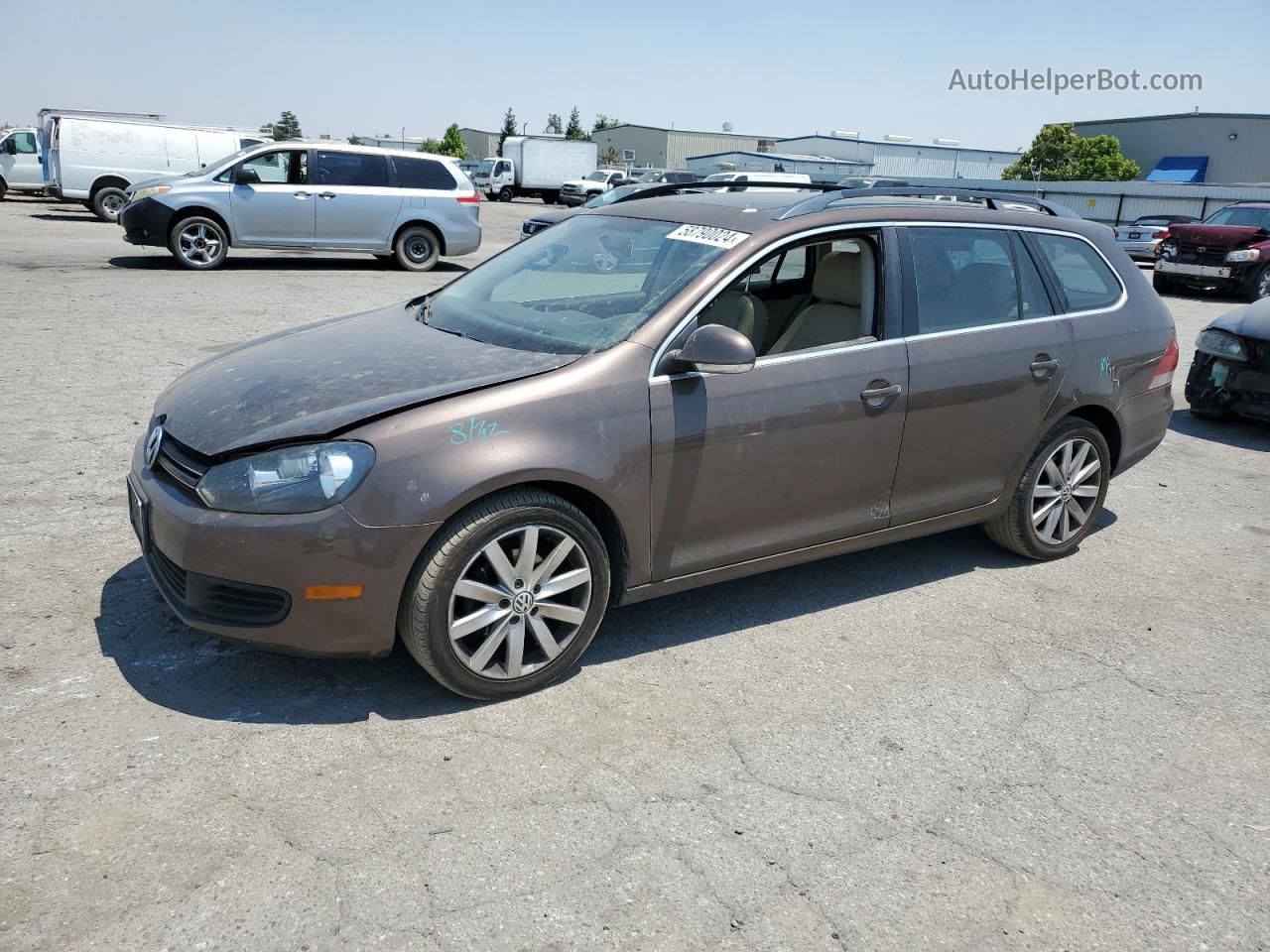 2011 Volkswagen Jetta S Brown vin: 3VWPZ7AJ4BM685220