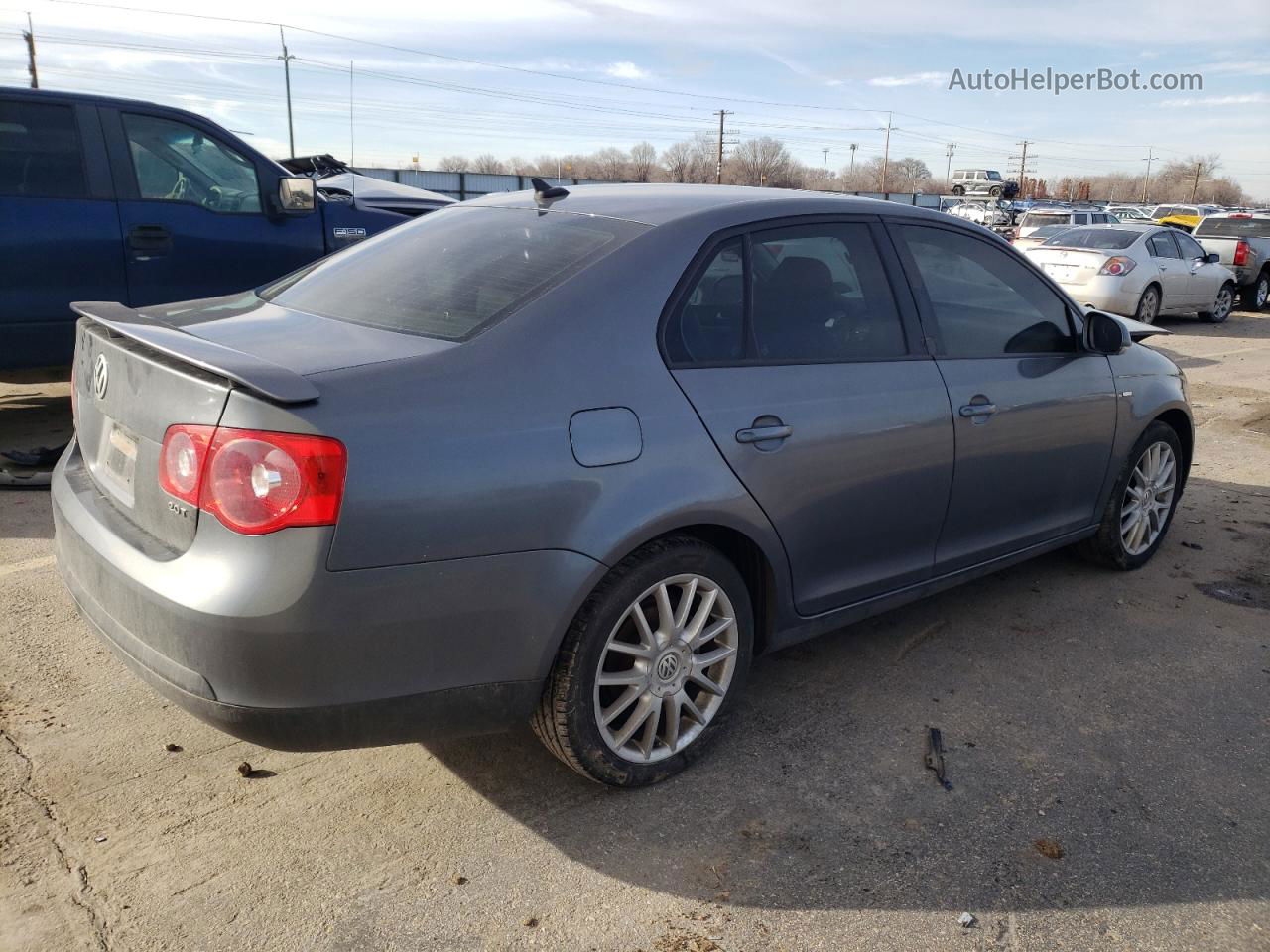 2009 Volkswagen Jetta Wolfsburg Gray vin: 3VWRA71K19M033531