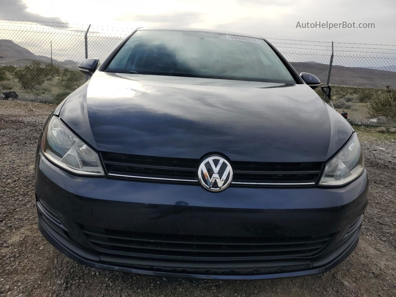 2015 Volkswagen Golf Tdi Blue vin: 3VWRA7AU2FM041165