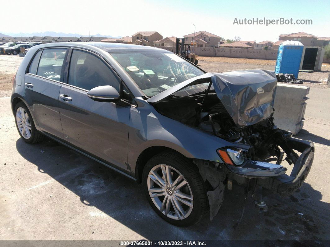 2015 Volkswagen Golf Tdi Se Серый vin: 3VWRA7AU3FM046312