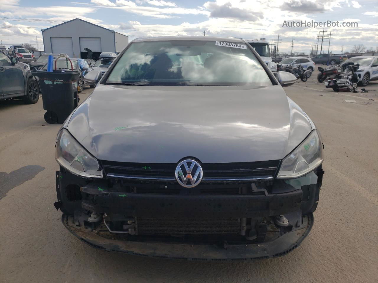 2015 Volkswagen Golf Tdi Серебряный vin: 3VWRA7AU3FM073784