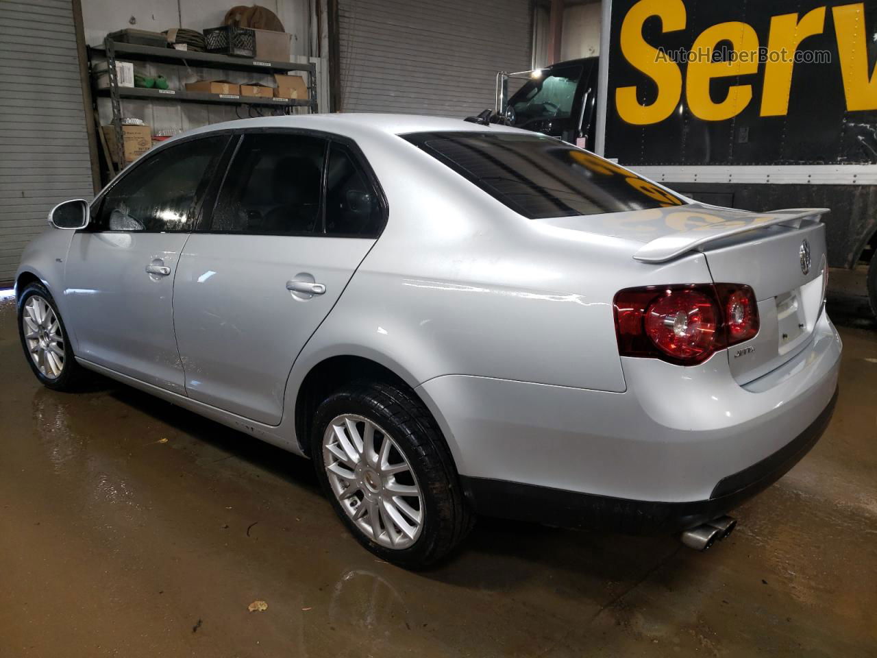 2009 Volkswagen Jetta Wolfsburg Silver vin: 3VWRJ71K09M035738