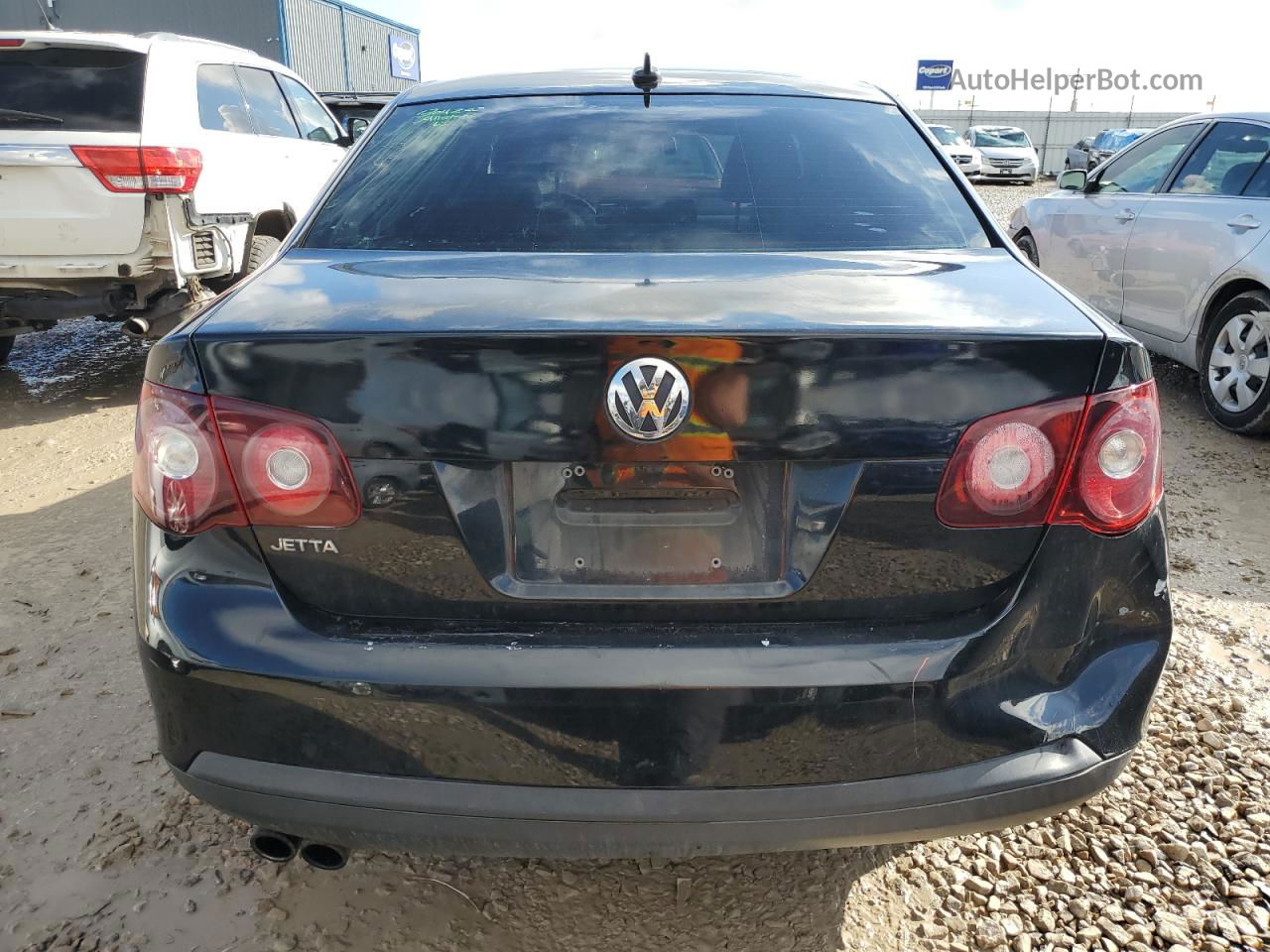 2009 Volkswagen Jetta Wolfsburg Black vin: 3VWRJ71K59M060294