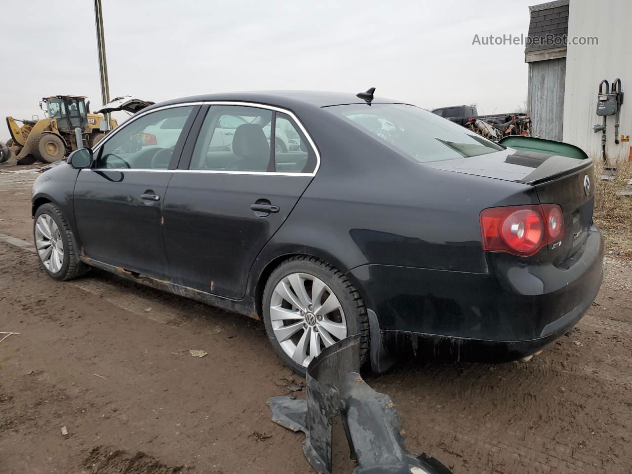 2009 Volkswagen Jetta Tdi Black vin: 3VWRL71KX9M128373