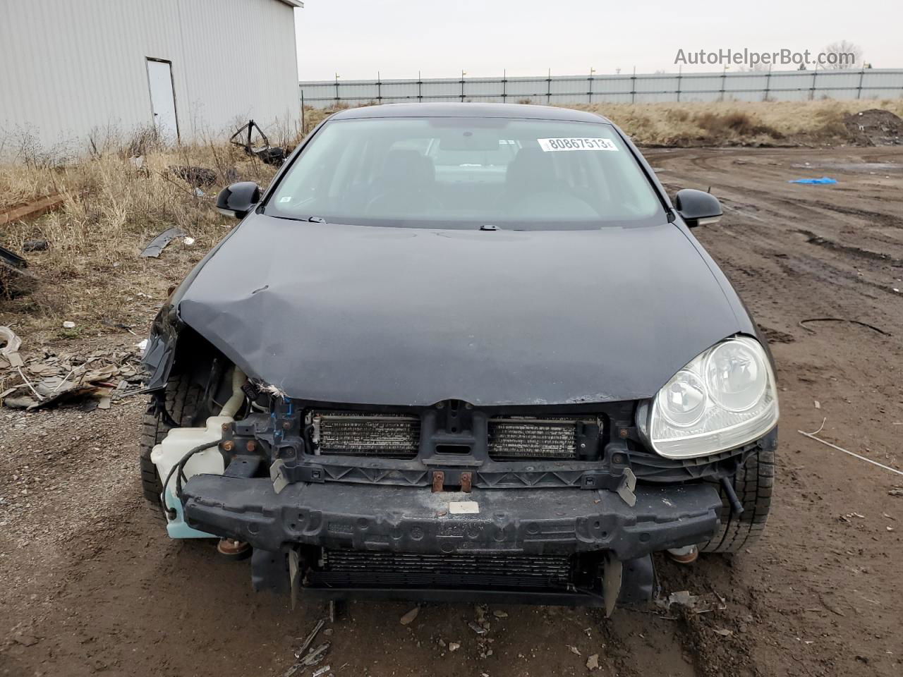 2009 Volkswagen Jetta Tdi Black vin: 3VWRL71KX9M128373