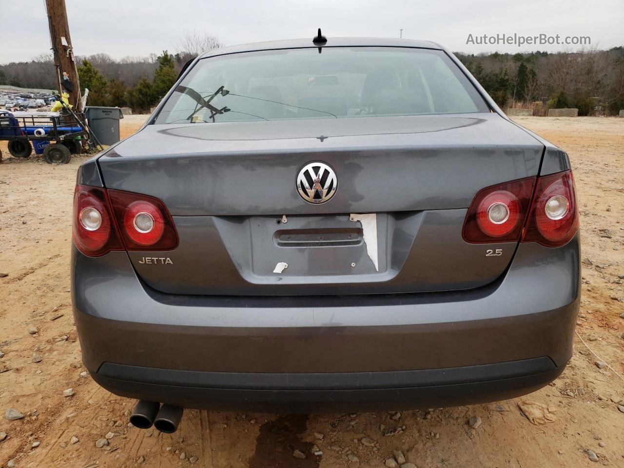 2009 Volkswagen Jetta Se Gray vin: 3VWRM71K09M095333