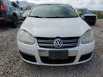 2009 Volkswagen Jetta Se White vin: 3VWRM71K19M057383