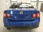 2009 Volkswagen Jetta Se Blue vin: 3VWRM71K29M067355