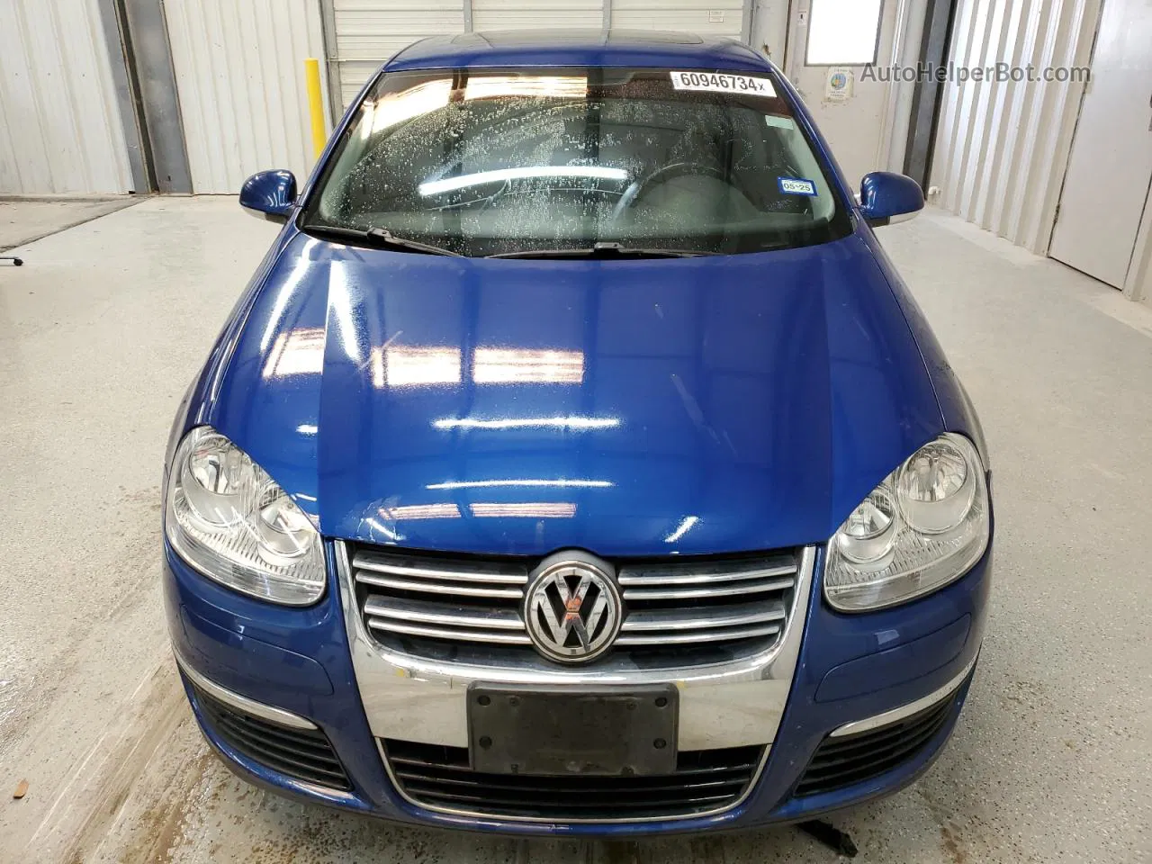 2009 Volkswagen Jetta Se Blue vin: 3VWRM71K29M067355