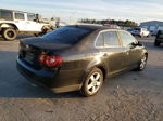 2009 Volkswagen Jetta Se Black vin: 3VWRM71K29M122788