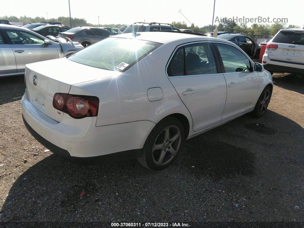 2009 Volkswagen Jetta Sedan Se/sel White vin: 3VWRM71K39M056087