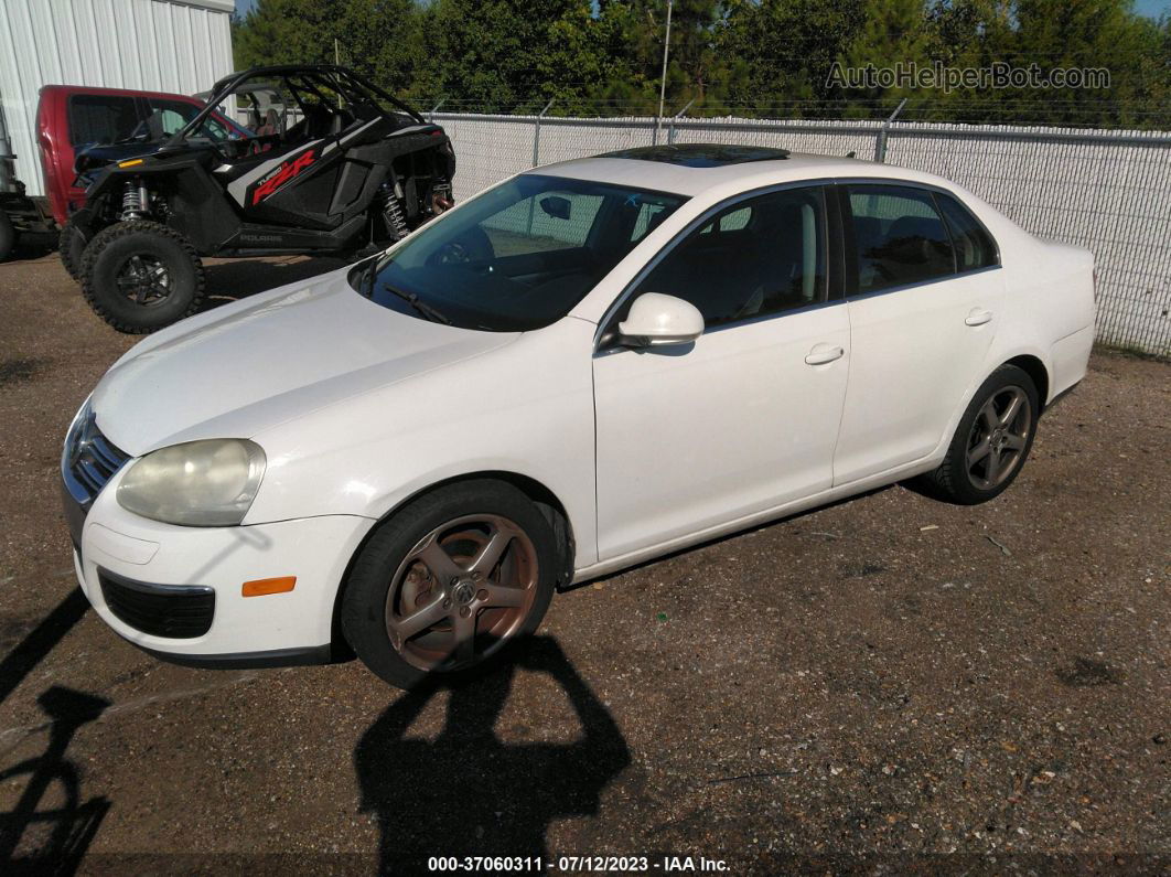 2009 Volkswagen Jetta Sedan Se/sel White vin: 3VWRM71K39M056087