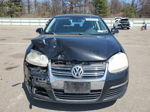 2009 Volkswagen Jetta Se Black vin: 3VWRM71K49M083704