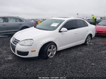 2009 Volkswagen Jetta Se/sel White vin: 3VWRM71K59M035984