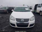 2009 Volkswagen Jetta Se/sel White vin: 3VWRM71K59M035984