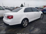 2009 Volkswagen Jetta Se/sel White vin: 3VWRM71K59M035984